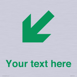 IV10827: Custom Safe Condition inverse: Green Down left right arrow