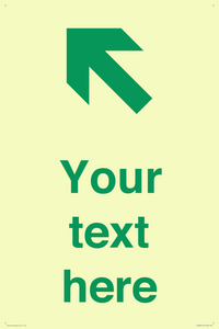 IV10831: Custom Safe Condition inverse: Green Up left arrow