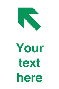 IV10831: Custom Safe Condition inverse: Green Up left arrow