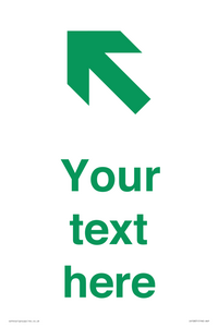 IV10831: Custom Safe Condition inverse: Green Up left arrow