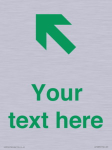 IV10831: Custom Safe Condition inverse: Green Up left arrow