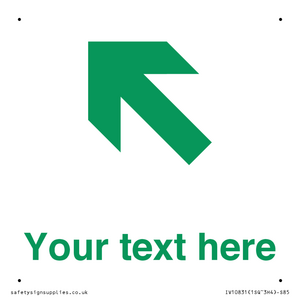 IV10831: Custom Safe Condition inverse: Green Up left arrow