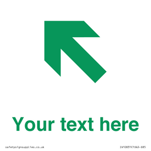 IV10831: Custom Safe Condition inverse: Green Up left arrow