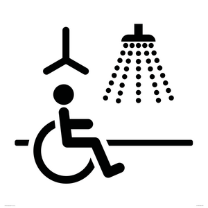 IV11035: I063 Accessible Shower with Hoist