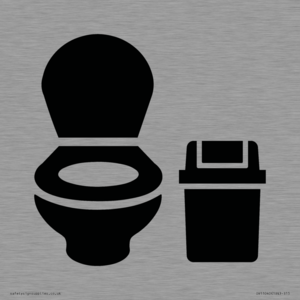 IV11040: I066 WC toilet with Sanitary Bin
