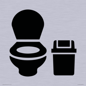 IV11040: I066 WC toilet with Sanitary Bin