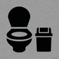 IV11040: I066 WC toilet with Sanitary Bin