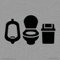 IV11046: I070 Toilets Urinals and WCs with Sanitary Bins