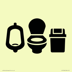IV11046: I070 Toilets Urinals and WCs with Sanitary Bins