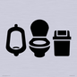 IV11046: I070 Toilets Urinals and WCs with Sanitary Bins