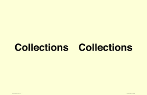IV12243: Collections sign