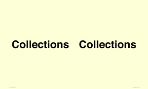 IV12243: Collections sign