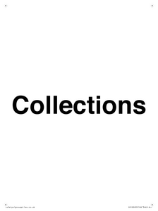 IV12243: Collections sign