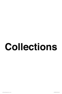 IV12243: Collections sign