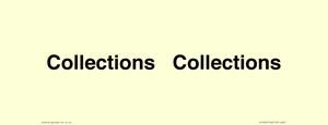 IV12243: Collections sign