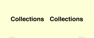 IV12243: Collections sign