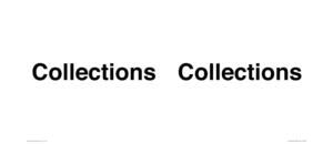 IV12243: Collections sign