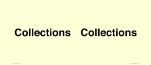 IV12243: Collections sign