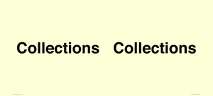 IV12243: Collections sign