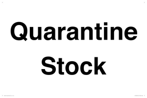 IV12245: Quarantine Stock