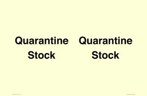 IV12245: Quarantine Stock