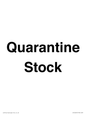 IV12245: Quarantine Stock
