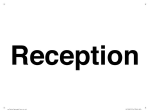 IV12247: Reception Sign