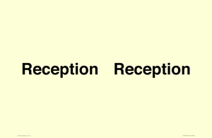 IV12247: Reception Sign