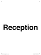 IV12247: Reception Sign