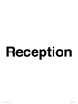 IV12247: Reception Sign