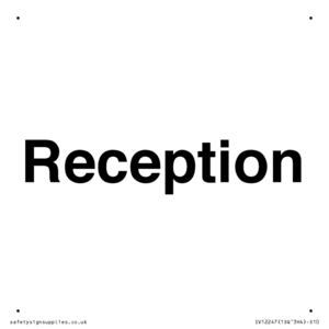 IV12247: Reception Sign