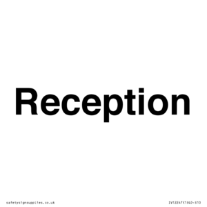 IV12247: Reception Sign