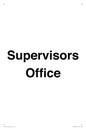 IV12249: Supervisor's Office Sign