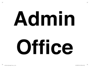 IV12255: Admin Office