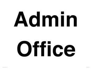 IV12255: Admin Office