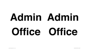 IV12255: Admin Office