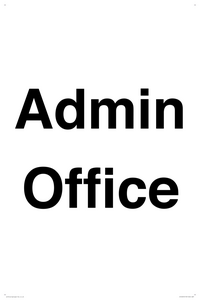 IV12255: Admin Office