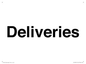 IV12341: Deliveries Sign