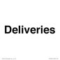 IV12341: Deliveries Sign