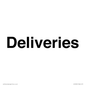 IV12341: Deliveries Sign