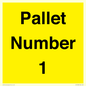 IV12568: Pallet Number 1