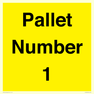 IV12568: Pallet Number 1