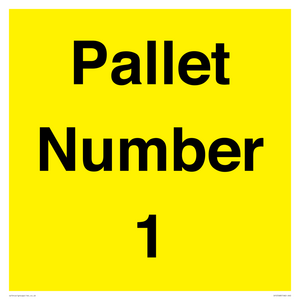IV12568: Pallet Number 1