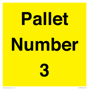 IV12580: Pallet Number 3