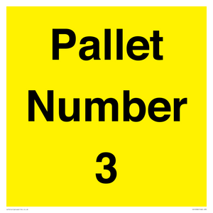 IV12580: Pallet Number 3