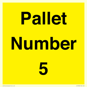 IV12584: Pallet Number 5