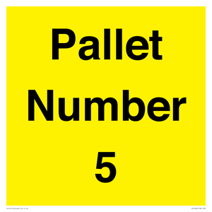 IV12584: Pallet Number 5