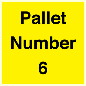 IV12586: Pallet Number 6