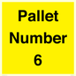 IV12586: Pallet Number 6