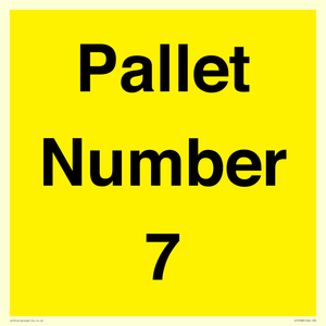 IV12588: Pallet Number 7